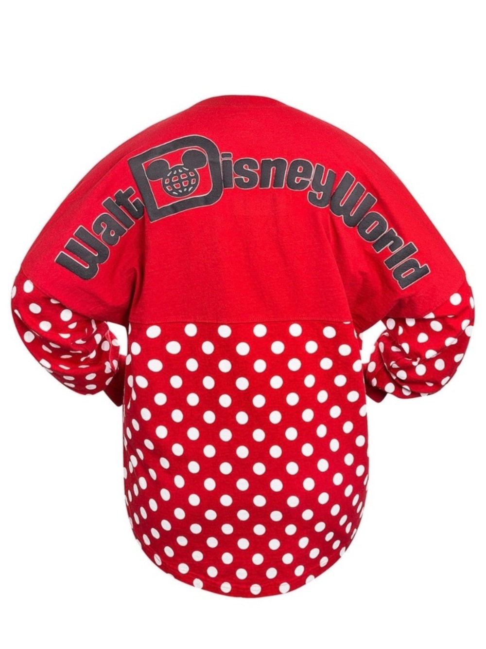 Disney World Spirit Jersey Minnie Mouse Red Polka Dot Size Small Authentic